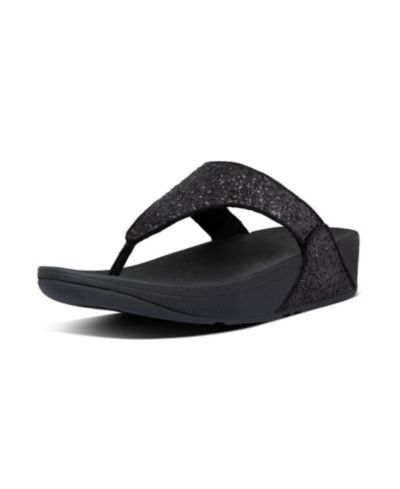 Женские сандалии FitFlop Women's Lulu Glitter Toe-Thongs