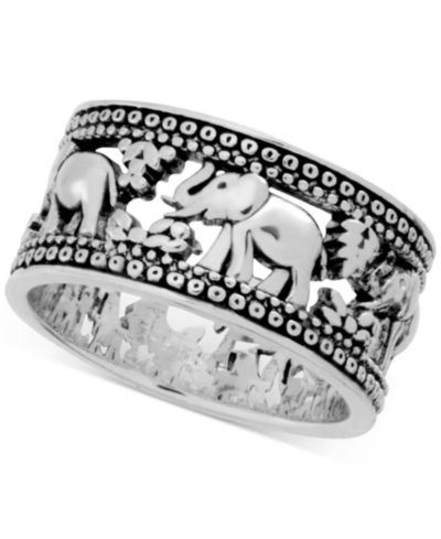 And Now This кольцо-полоса Elephant Band