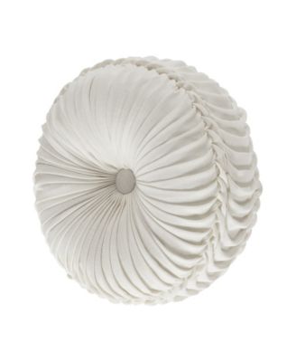 Декоративная подушка J Queen New York Lauralynn Tufted, 15" Round