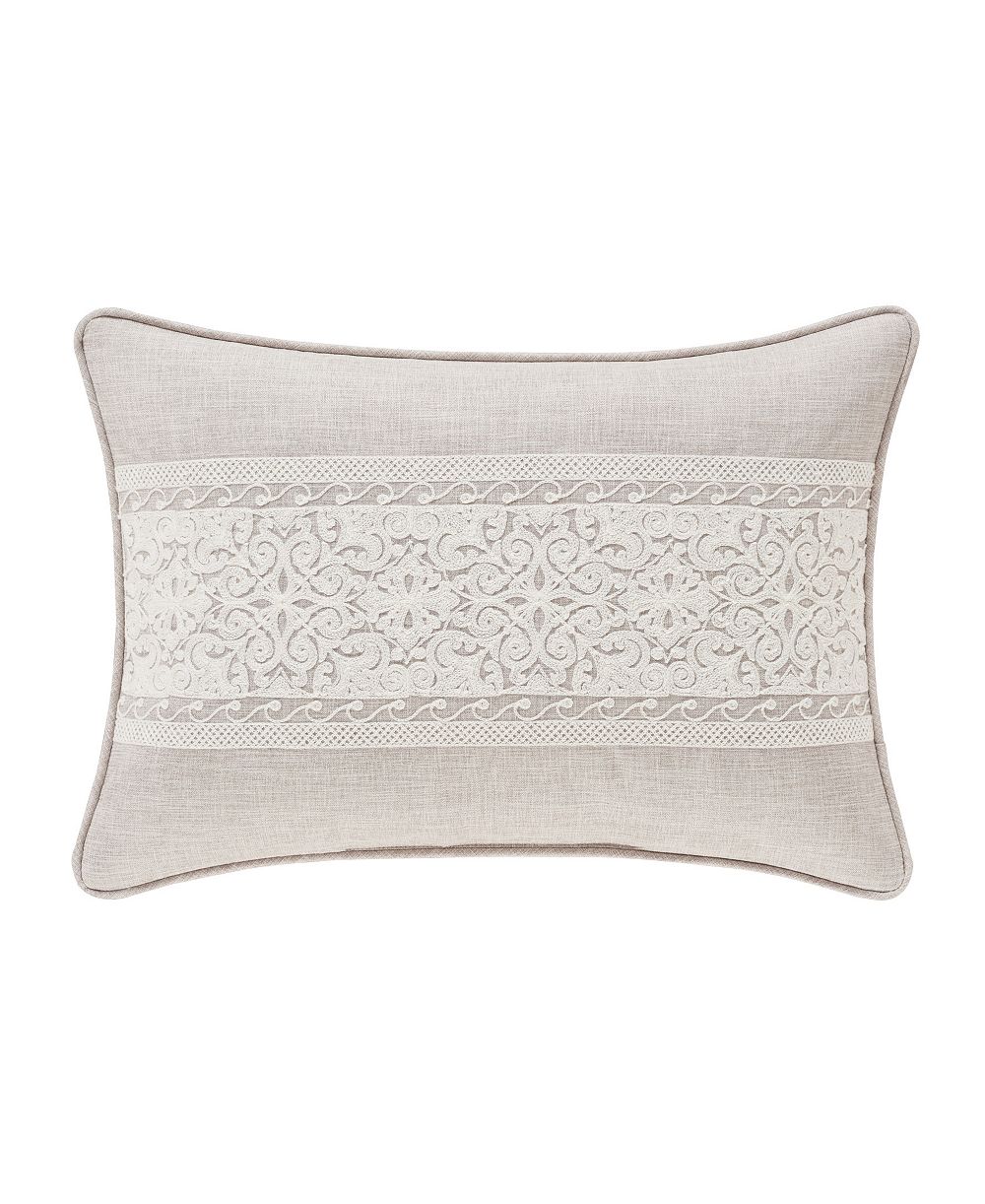 J Queen New York Lauralynn Boudoir Decorative Pillow, 15" x 21"