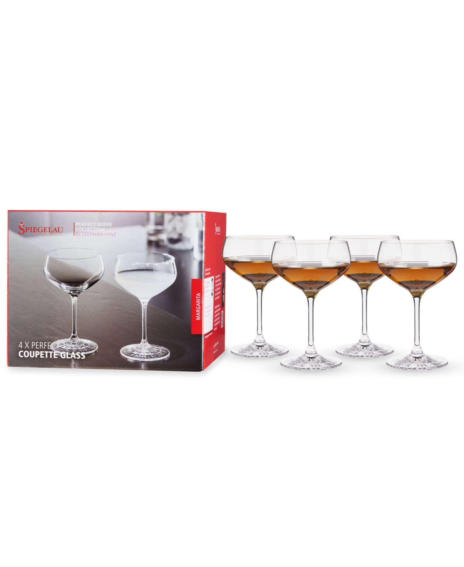Бокалы Spiegelau Perfect Coupette, набор из 4 шт., 8.3 Oz
