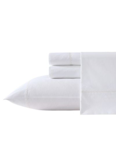 Ivory Scallop Embroidered