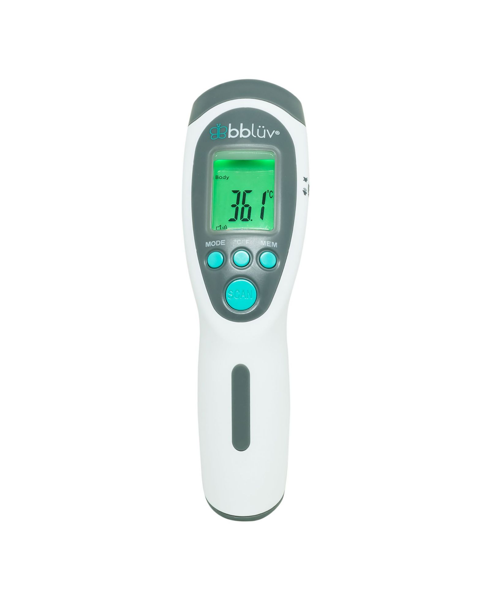 Цифровой бесконтактный термометр Bbluv Thermo 4-in-1 Infrared Sensor