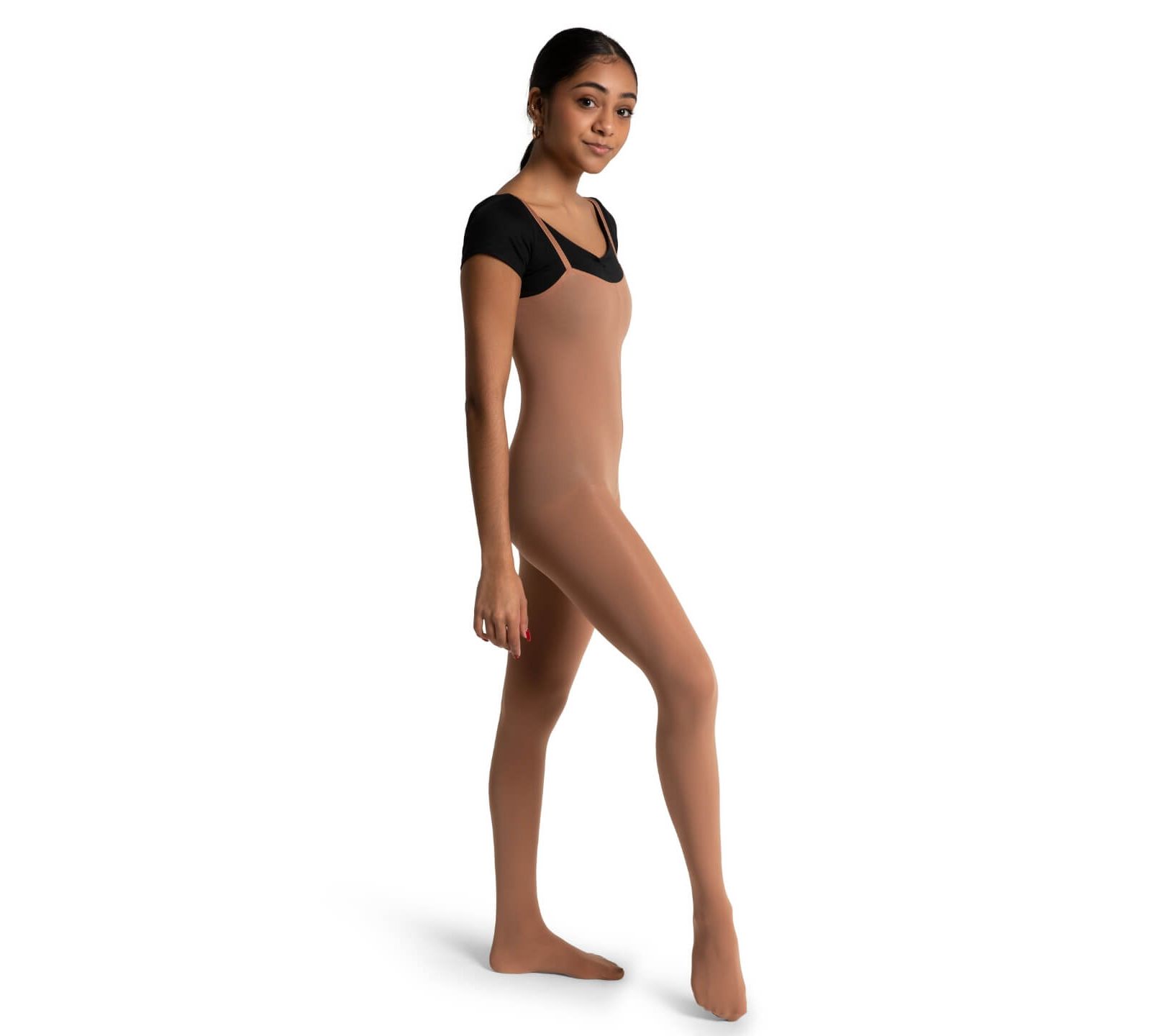 Женский облегающий боди Capezio Ultra Soft Body Tight