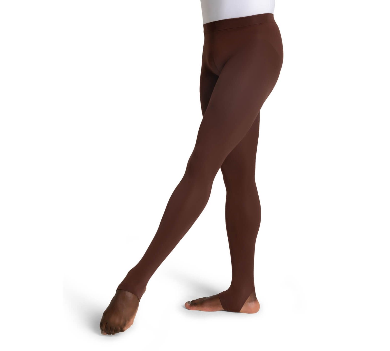 Capezio Women's Ultra Soft Self Knit Waistband Stirrup Tight