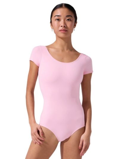 Capezio Женское боди с коротким рукавом