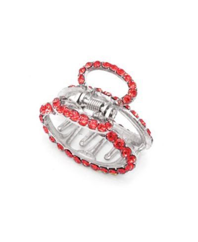 Soho Style Oval Jeweled Hair Claw