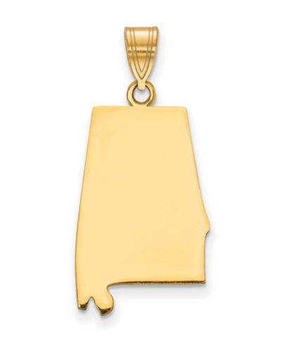 Подвеска State Charm в 14k Yellow Gold