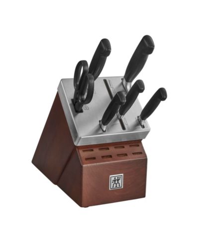 Набор ножей Zwilling Four Star с самозатачивающимся держателем, 7pc