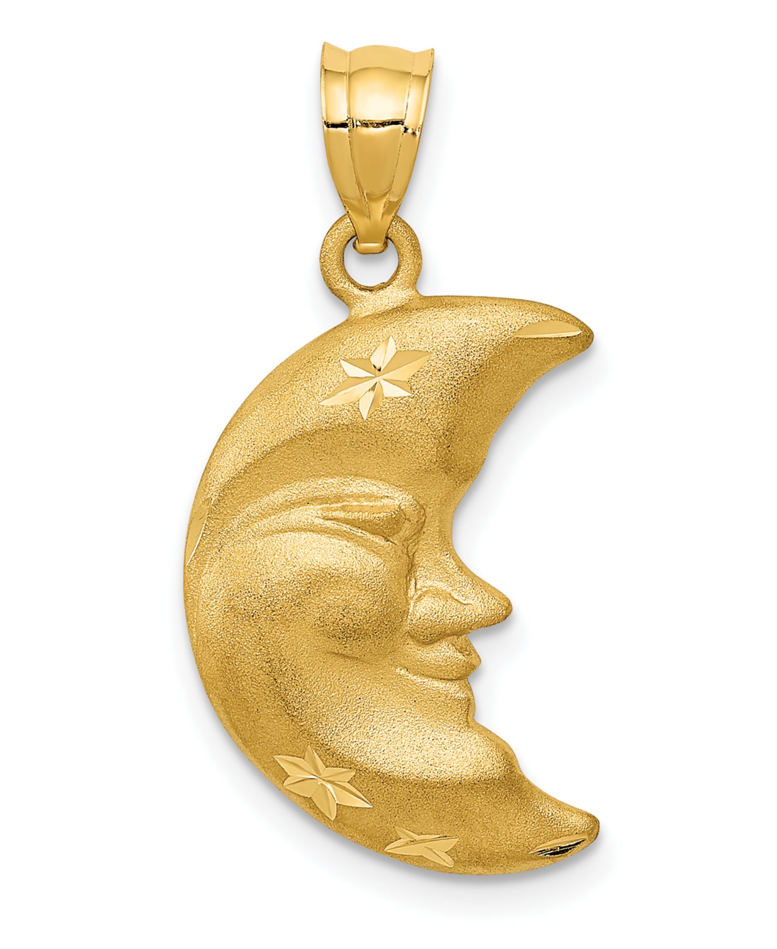 Moon Charm в 14k Gold