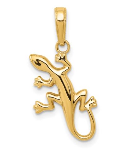 Подвеска Gecko 14k Yellow Gold