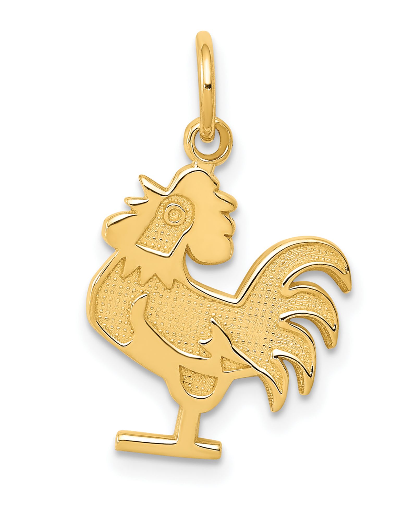 Подвеска Rooster Charm 14k Yellow Gold