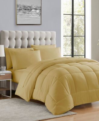 Sweet Home Collection Down Alternative 7-Piece Comforter Set, Twin