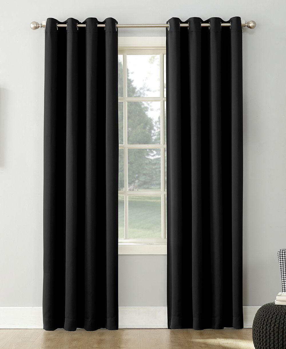 Штора Sun Zero Sun Zero Saxon Energy Saving Blackout Grommet