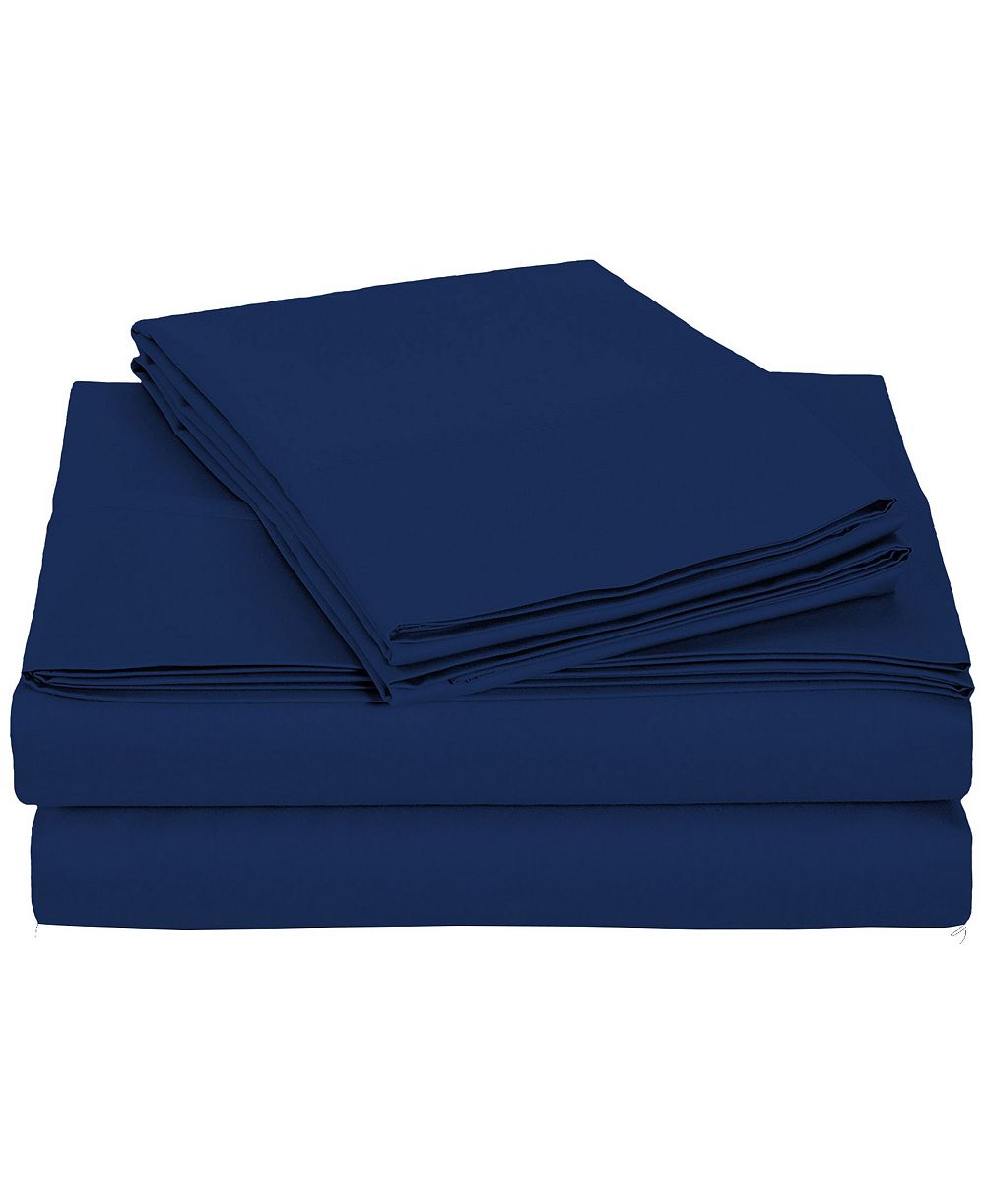 Комплект из 6 простыней Universal Home Fashions University Solid Microfiber, Full