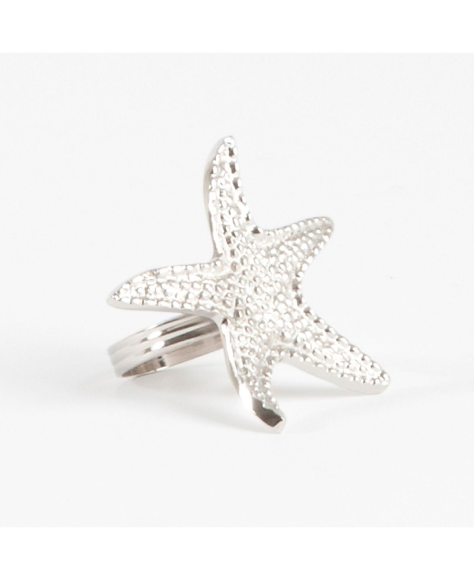 Набор из 4 колец для салфеток Saro Lifestyle Star Fish Design