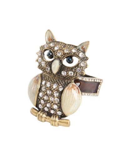 Кольцо для салфеток Saro Lifestyle Owl, набор из 4 шт