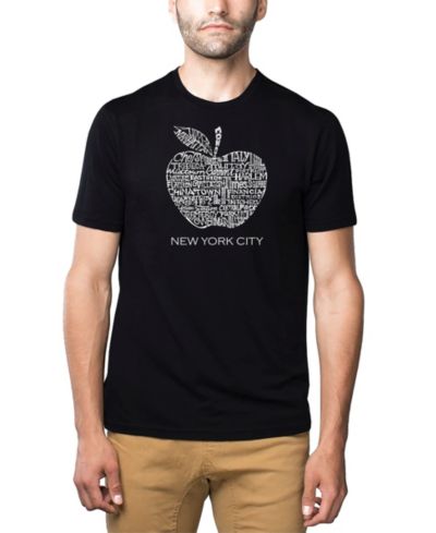 LA Pop Art Мужская футболка Word Art NYC