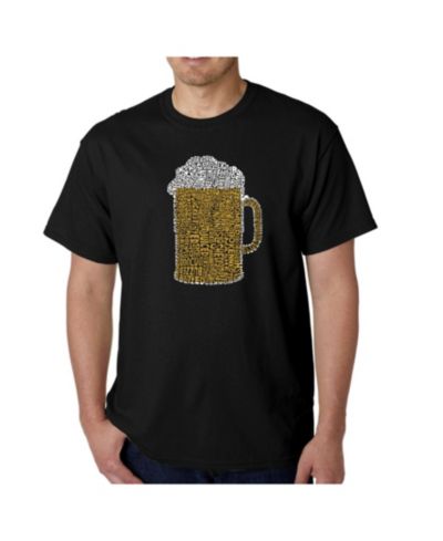 LA Pop Art Men's Word Art T-Shirt - Slang Terms For Being Wasted