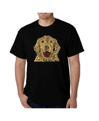 Мужская футболка LA Pop Art с принтом Dog