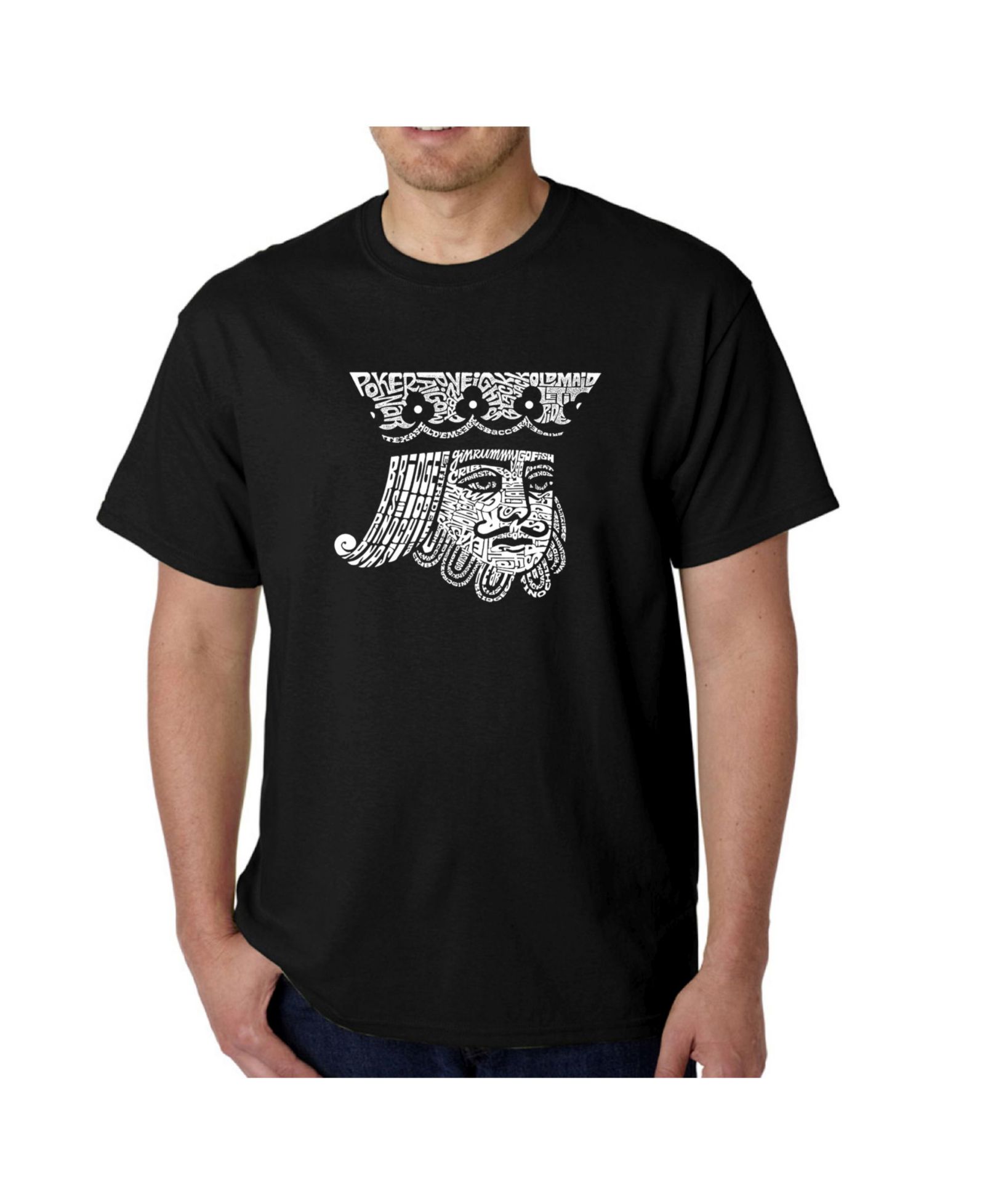 Мужская футболка LA Pop Art King of Spades