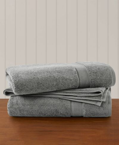 Madison Park Signature роскошное хлопковое банное полотенце Zero Twist 2 шт. 34" x 68"