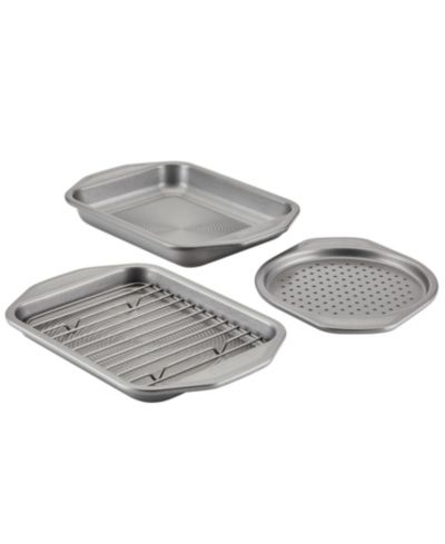 Circulon Total Nonstick Toaster Oven & Personal Pizza Pan 4-Pc. Baking Set