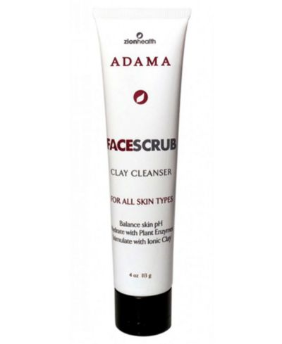 Zion Health ADAMA Face Scrub, 4 oz