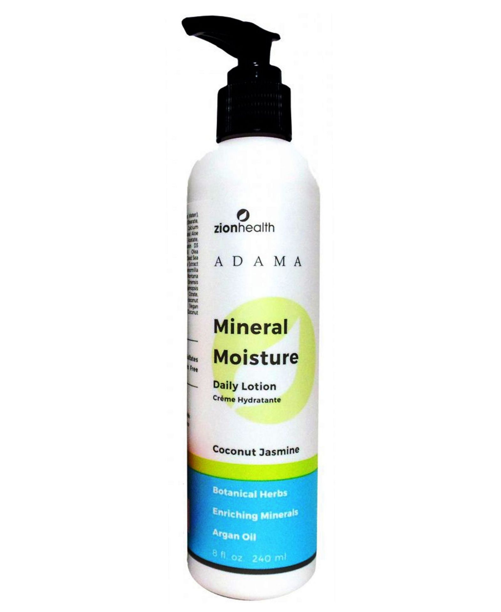 Ежедневный лосьон Zion Health Moisture Intense Coconut Jasmine, 8 oz