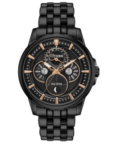 Мужские часы Citizen Eco-Drive Gray Stainless Steel Bracelet 44mm