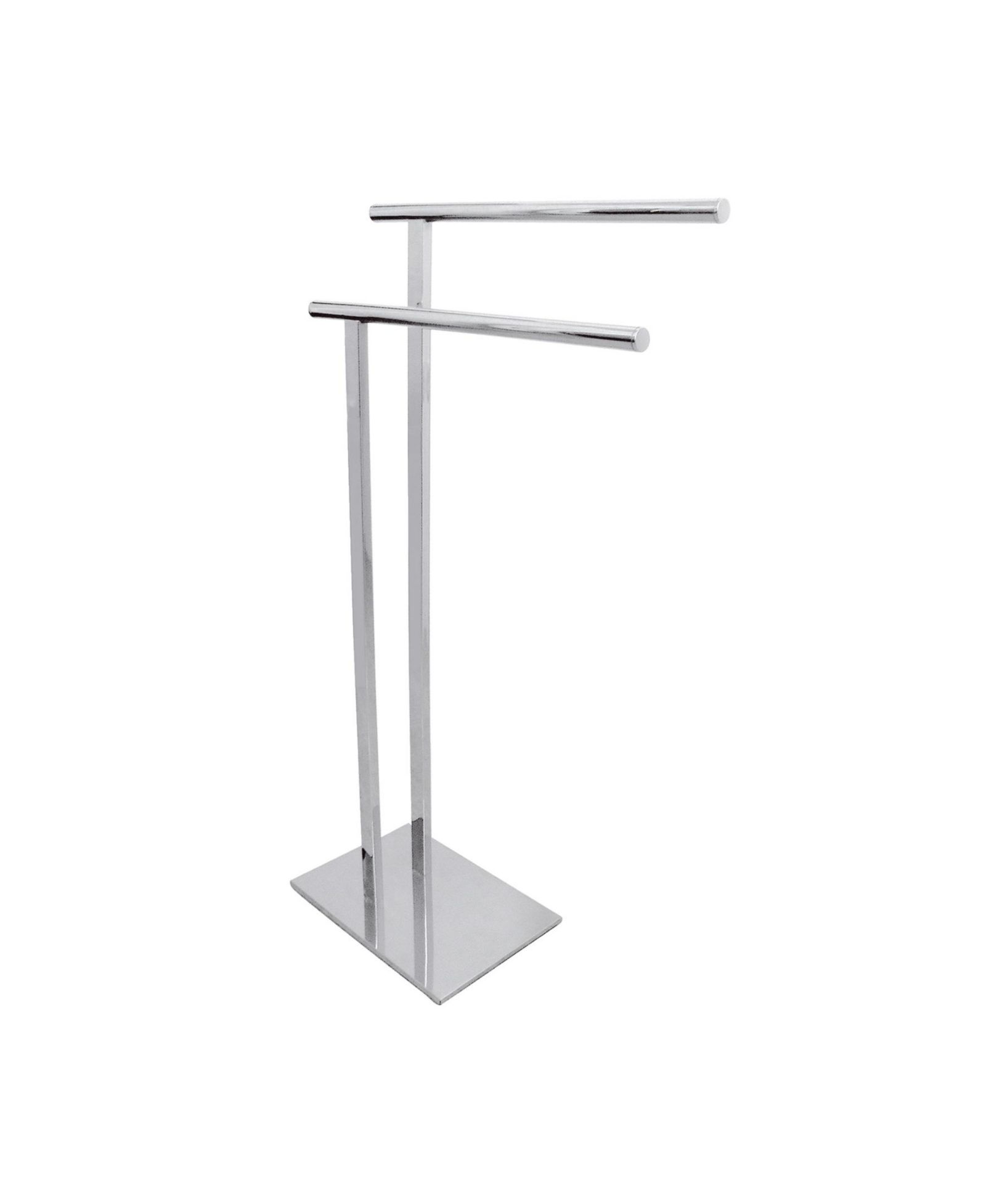 Kingston Brass Double L Shape Pedestal Towel Holder