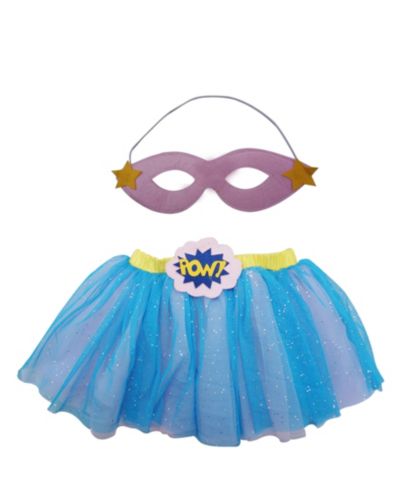 Костюм для переодевания Popatu Baby Girl Supergirl с пачкой и маской