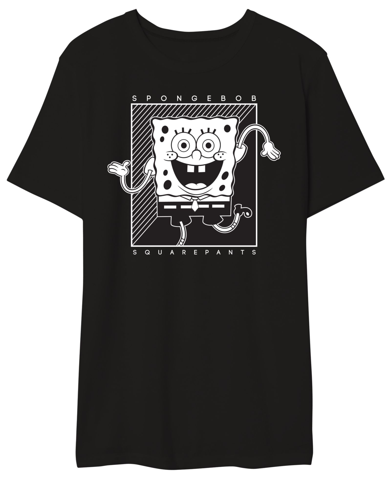 Spongebob Мужской графический T-shirt Swag Pants