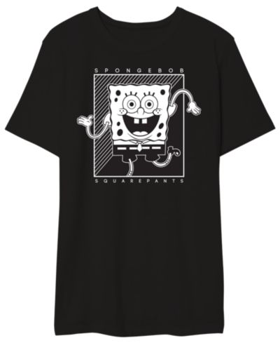 Spongebob Мужской графический T-shirt Swag Pants