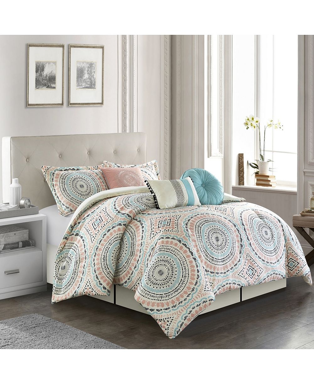 Stratford Park Nason 7-Pc. Comforter Set, King