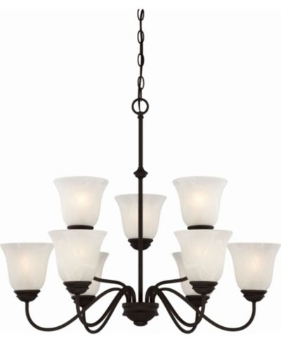 Volume Lighting Hammond 9-Light Hanging Chandelier