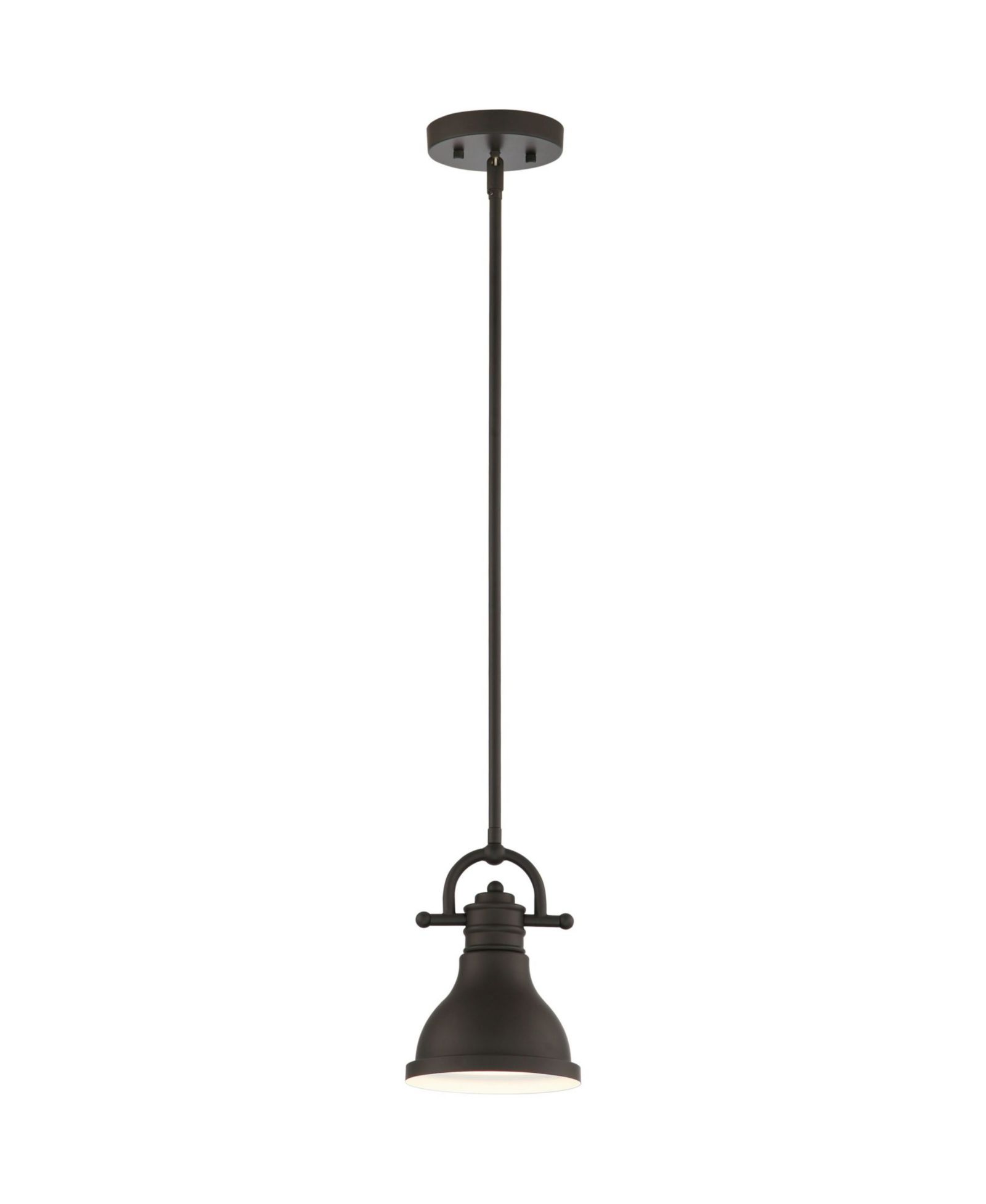 Volume Lighting 1-Light Integrated LED Mini Downrod Pendant
