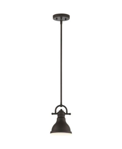 Volume Lighting 1-Light Integrated LED Mini Downrod Pendant