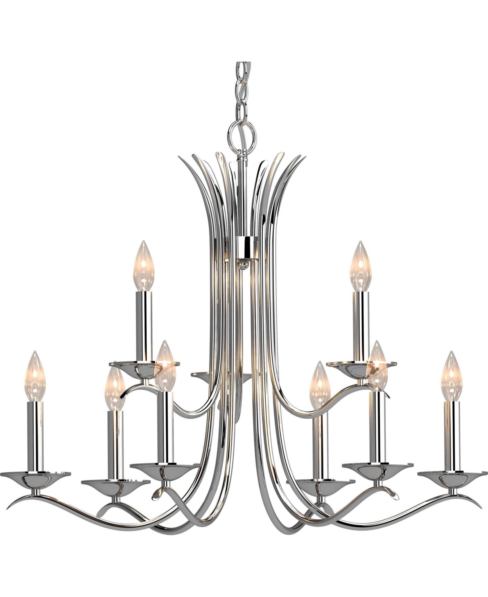 Volume Lighting Alesia 9-Light Hanging Chandelier