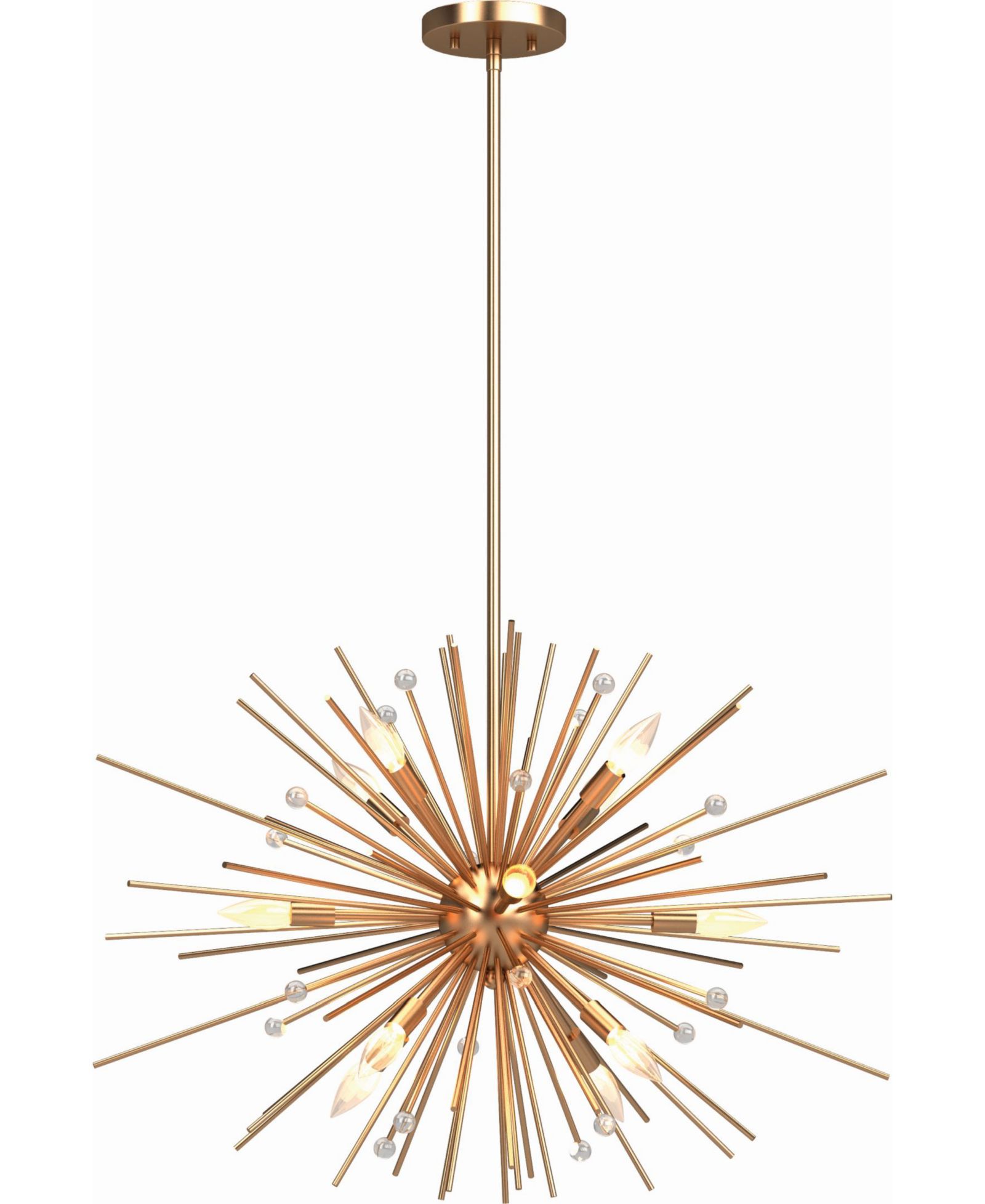 Люстра Volume Lighting Alice 12-Light Down Rod Chandelier
