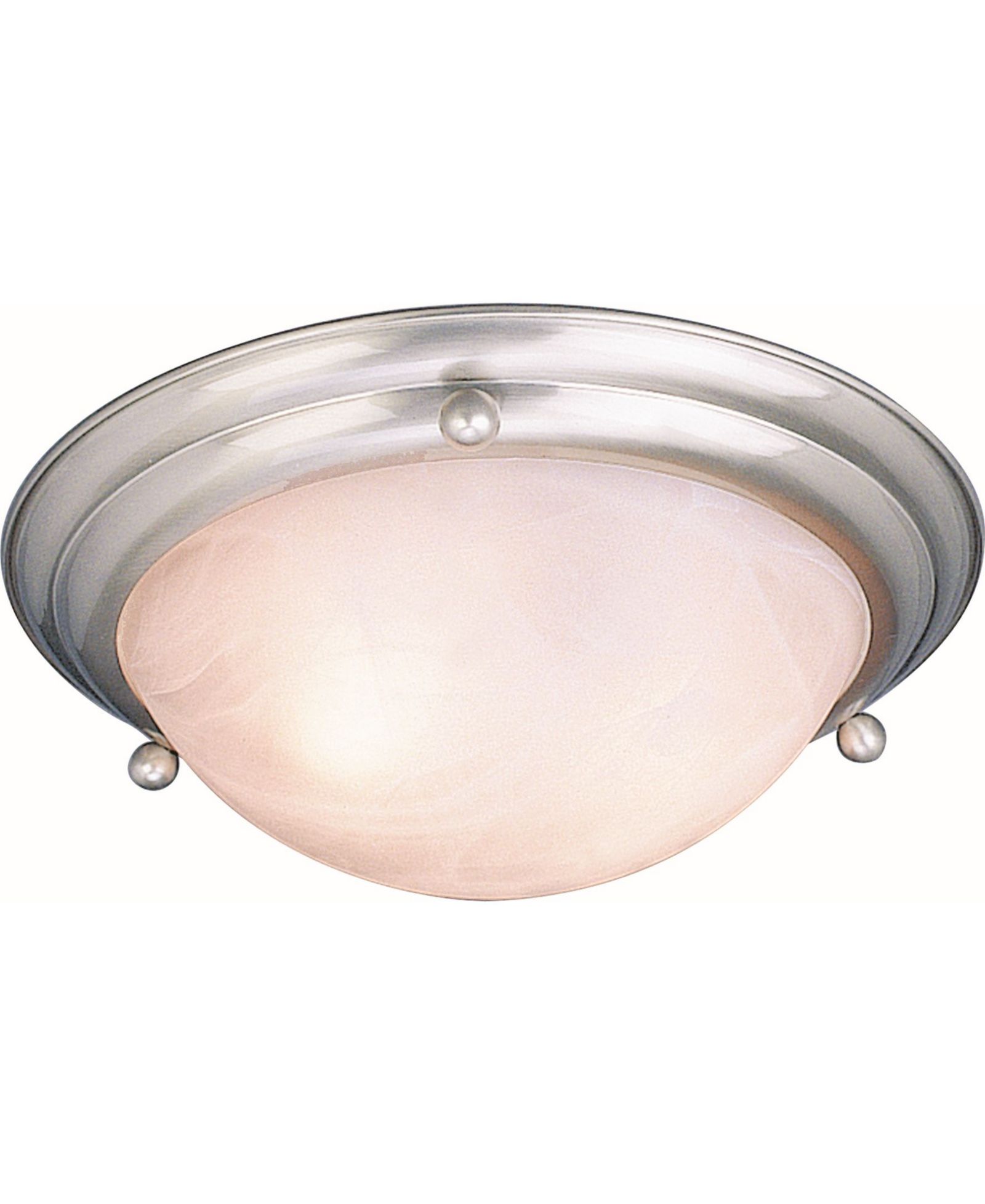 Volume Lighting Lunar 2-Light Flush Mount Ceiling Fixture