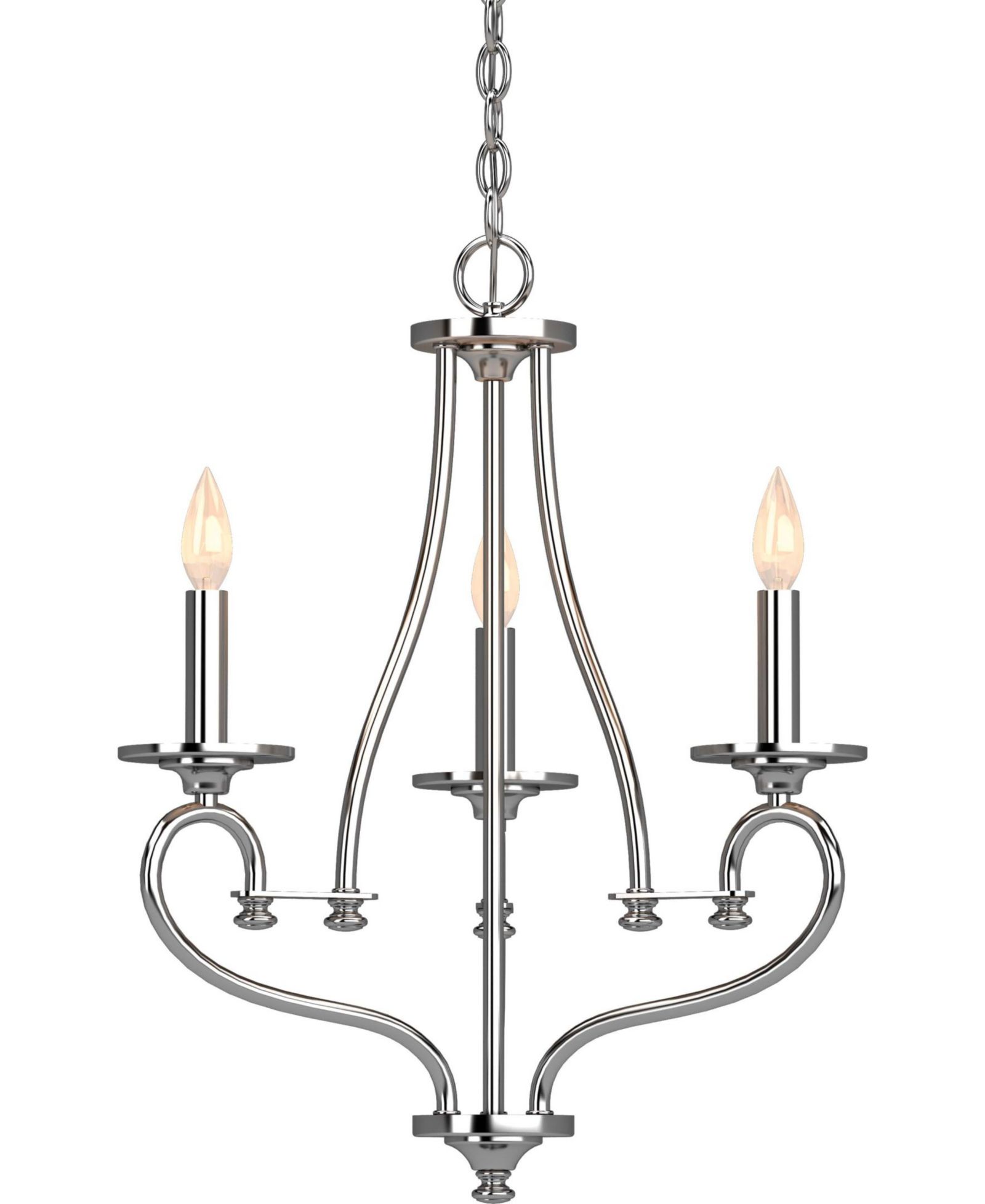 Volume Lighting Tes 3-Light Hanging Chandelier
