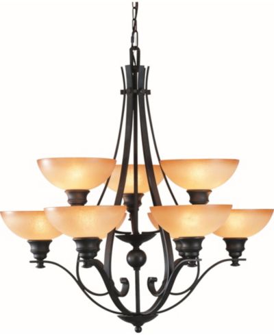Подвесная люстра Volume Lighting Rainier с 9 лампами