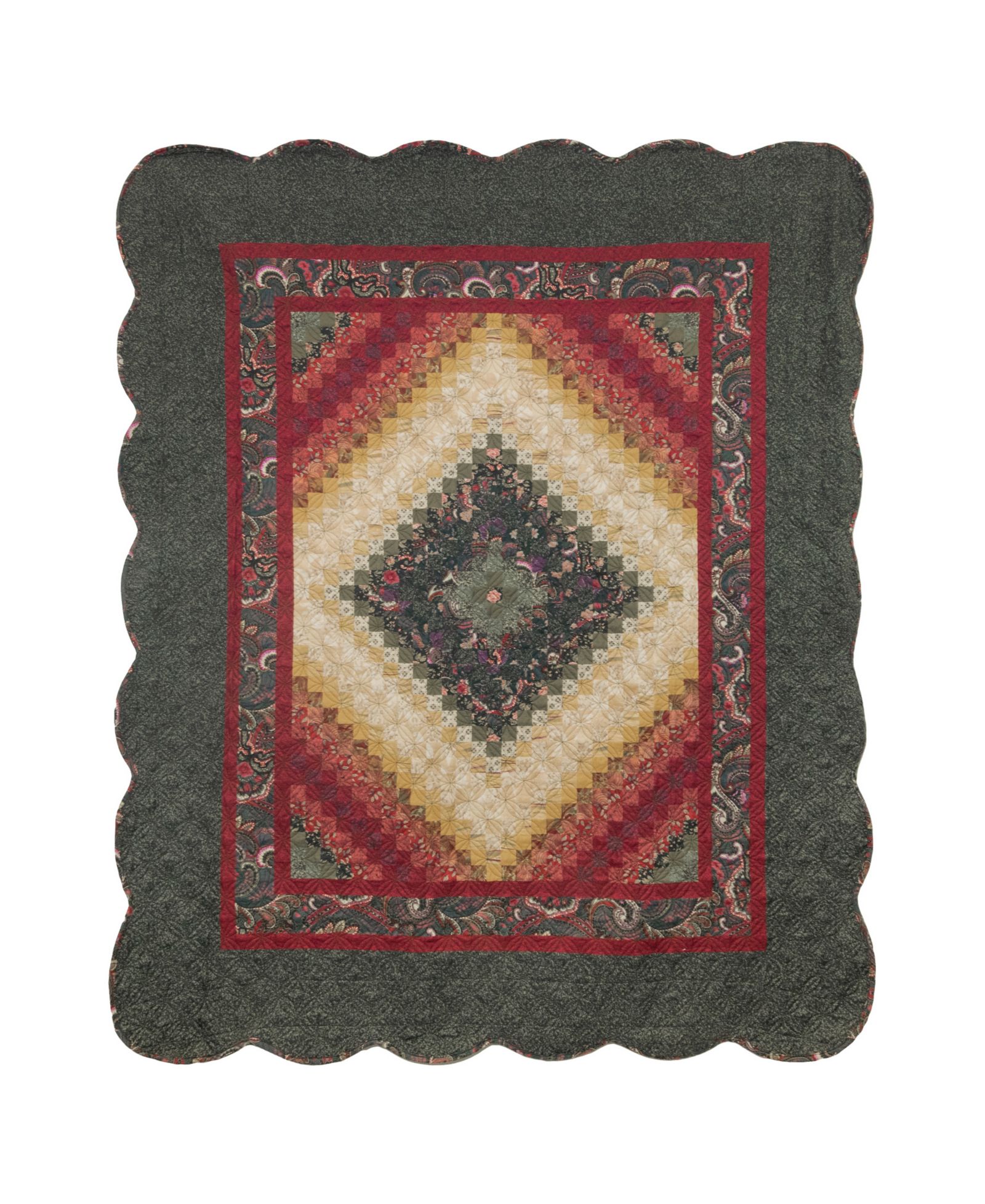 Плед American Heritage Textiles с принтом почтовых марок 50" x 60"