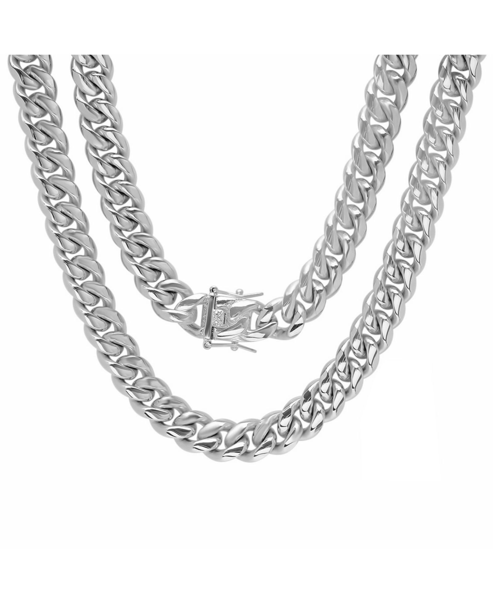 Мужской цепной браслет Steeltime Miami Cuban Link