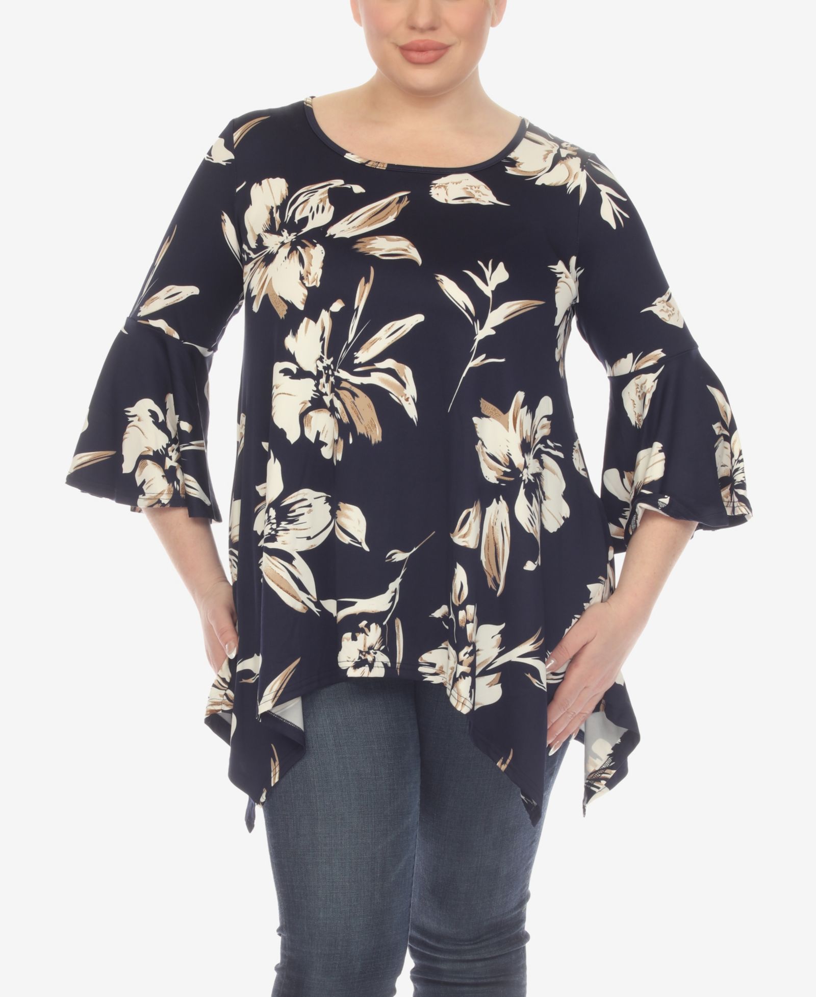 Женский туника White Mark Plus Size Blanche