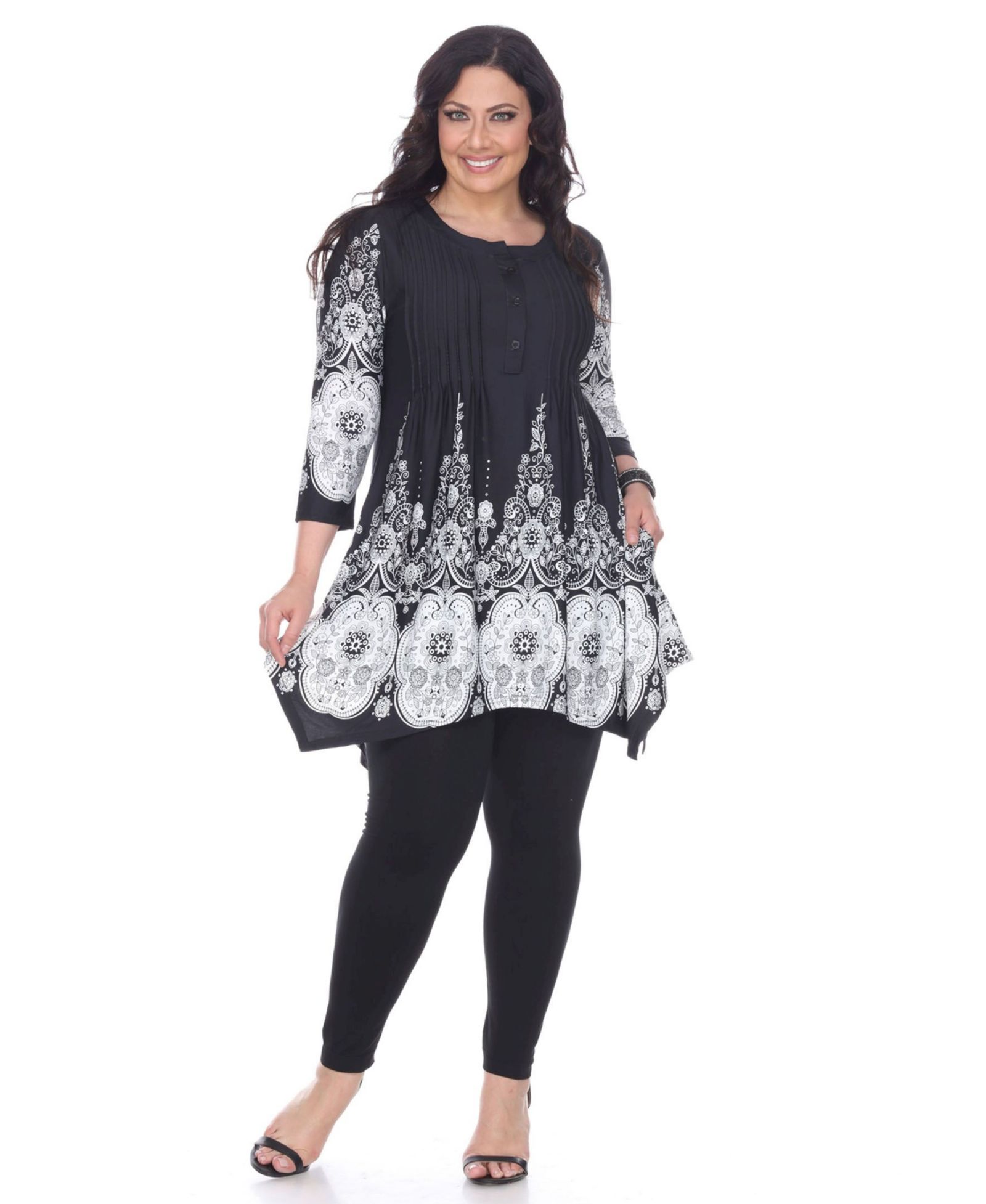 White Mark туника Plus Size Dulce