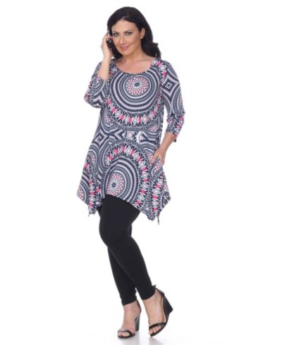 White Mark Plus Size Maji Tunic