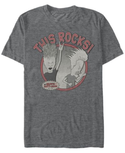 Мужская футболка Fifth Sun Beavis and Butthead MTV Rock Out Man Logo Short Sleeve