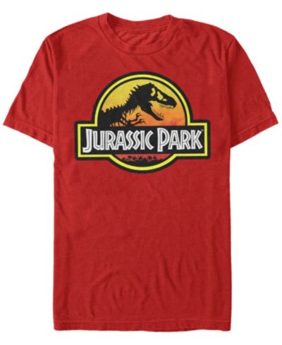 Мужская футболка Fifth Sun Jurassic Park Classic Logo Outlined Short Sleeve